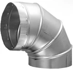 20 90 Galvanized 24 Gauge Adjustable Sheet Metal Elbow - Hvac Ductwork. Fixed Price $250.00.