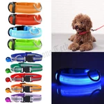 Safety Pet Dog Led Collar Night Flashing Light Up Adjustable Waterproof S-xl. Fixed Price $5.18.
