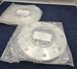 (qty 2) Harrison Electropolishing 11" Od Flange 01346694-001, 5-3/4" Id. Fixed Price $113.22.