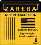 Zareba A-48B 4-FOOT Step-in Electric Fence Posts Pack For Sys. Fixed Price $54.71.