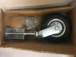 Gate Wheel With Suspension, 210-LB. Capacity, 8IN. Pneumatic Tire, MODEL#CT-GW01. Fixed Price $54.68.