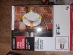 Everbilt 4-INCH Spring Loaded Damper System White Exhaust Hood 593410. Fixed Price $16.25.