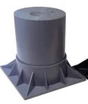 Box Of Bramec 6" Pump-up, Item# 4008, Concrete Gray, New S4. Fixed Price $30.00.