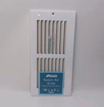 Return Air Grille White Metal 10" X 4" Screw In Register Accord #64926 New. Fixed Price $19.99.