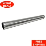 12 In. X 5 Ft. Round Metal Duct Pipe Universal Galvanized Steel Snap Lock Design. Fixed Price $47.99.
