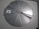 Speedi Grille AC-BTD-14 14" Round Bow Tie Radial Volume Damper New. Fixed Price $22.49.