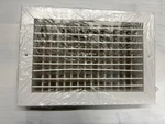 Hart & Cooley 8X12 Inch Steel Floor/wall Air Register White - Hvac Vent Grille. Fixed Price $24.99.