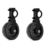 Liberoll Farm Gate Caster W/ Heavy Duty 6X2" Rubber Wheel, 1200 Lbs Load. Fixed Price $69.52.