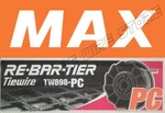 TW898PC Max Rebar Tie Wire 50 Roll Case New Product! (poly-coated). Fixed Price $692.45.