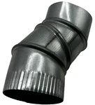 Master Flow 26B90E4 90-DEGREE Round Adjustable Elbow 8 In. 26-GAUGE. Fixed Price $8.72.