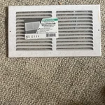 Hart & Cooley Sidewall Return Grille R672 12X6 White Steel One Piece Rectangle. Fixed Price $20.75.