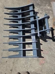 Takeuchi TB35 / TB36 TB135 TB235 TB240 Excavator 24" Rake. Fixed Price $1450.00.