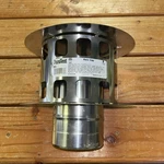Duravent Rain Cap 4" Inner Diameter Fasnseal FSRC4 Stainless Steel. Fixed Price $135.00.
