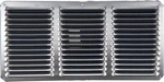 Lomanco C816 16" X 8" Aluminum Mill Finish Under Eave Cornice Vent With Screen. Fixed Price $19.99.
