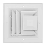 Hart & Cooley A503MS 6X6 Aluminum Ceiling Diffuser Three Way. Fixed Price $54.52.