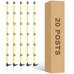 Zoiut 50 Inches Fiberglass Step Electric Fence Poststemporary Stakes. Fixed Price $99.73.