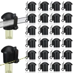 Doublefill 24 Pcs Electric Fence Insulators And Post Safety Cap, Saf.... Fixed Price $55.28.