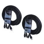 American Audio SKAC25 25FT Xlr/iec Combo Cables Pc. Fixed Price $129.98.