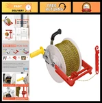 3:1 Geared Electric Fence Wire Reel With Handle - Ideal For Farm Fencing Setup. Fixed Price $99.99.