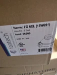 Fantech Fg 6XL Steel 13"D,15.1"H,8"W Inline Duct 15W691. Fixed Price $150.00.