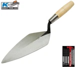 Kraft Tool RO116-11 Brick Trowel Narrow London 4-3/4 X In With 6" Wood Handle. Fixed Price $65.15.