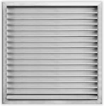 Hvac Premium 26''W 32''H Aluminum Exterior Gable Louver Vent With Mesh. Fixed Price $129.99.