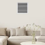 12X12 Modern Ac Vent Cover Decorative White Air Standard Linear Slot Diffus. Fixed Price $50.07.