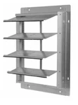 Dayton 2C521C Backdraft Damper, Vertical, Wall, 18-1/2" X. Fixed Price $100.00.