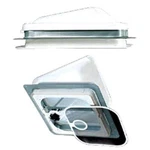 Hengs V771401C1G Heng's (V771401-C1G1 White 14" X Radius Vent. Fixed Price $77.28.