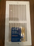 Truaire Smooth Glide 12 X6 Return Grille For Sidewall Ceiling. Fixed Price $10.00.