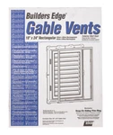 Builders Edge 120061824117 18" X 24" Rectangular Vent 117, Bright White. Fixed Price $99.96.
