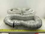 Deflecto FL0325 Non Insulated Metallic Flexible Duct 3"X 53'' Silver Pieces. Fixed Price $7.88.
