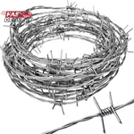Real Barbed Wire 25FT 18 Gauge - Great For Crafts, Fences, Critter Deterrent. Fixed Price $11.71.