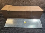 (qty 17) Master Flow Ft L, 10 In W, 3-1/4 Half Section Stack Duct, Steel. Fixed Price $180.40.