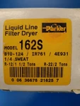 Parker Liquid Line Filter Drier 1/4" Sweat - 162SS BR2. Fixed Price $14.00.