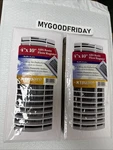 Tru Aire C160MWP 04X10 White Abs Plastic 1-WAY Floor Diffuser 2 Pack. Fixed Price $9.99.