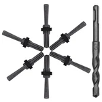 Csdtylh 6PCS Rock Splitting Wedges And 1PCS Rotary Hammer Drill Bit, An.... Fixed Price $32.23.