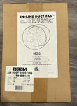Suncourt In-line Fan Inductor DB212 120 Vac 60 Hz 1.50AMPS 12" Diameter. Fixed Price $33.89.