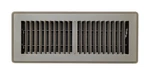 Tru Aire C150MB 04X12 Powder Coat Brown Steel 2-WAY Floor Register HX12 In.. Fixed Price $16.12.