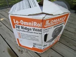 Lomanco Roof Vents LOR30 Omni Ridge Feet By Black New Roll LOR-30. Fixed Price $99.99.