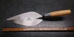 New Kraft BL703 Narrow London Std Shank 10" Brick Trowel, 5" Wood Handle. Fixed Price $20.95.