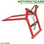 All-carb Low Profile Top Opening Log Sawhorse Heavy Duty Chainsaw Stand W/chain. Fixed Price $118.18.