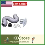 Lambro 480L Bathroom Fan Wall Vent Kit - 4" 5" Electric Exhaust Solution. Fixed Price $39.99.