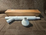 Ipex System 636 2.68" 2.70" 2.37" Pvc Fgv Concentric Vent 35" Oal, White. Fixed Price $81.34.
