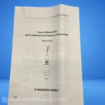 Nagano Keiki TY-KH15-008A User Manual 9536. Fixed Price $7.80.