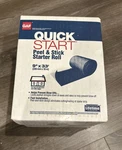 Gaf Quick 9" X 33" Peel & Stick Starter Roll-shingle Adhesive. Fixed Price $35.00.