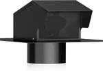 4 Roof Dryer Vent Cap Black Galvanized Steel Exhaust Duct Cover W/ Damper. Fixed Price $65.99.