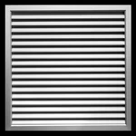 Hvac Premium 12 W X Aluminum Privacy Door Air Grille - Shaped. Fixed Price $141.77.