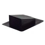 (4)-DUNDAS Jafine In. Black Plastic Roof Fan Exhaust Vent Cap RL4P. Fixed Price $90.89.