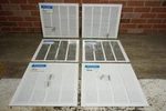 Ameriflow Sidewall Ceiling Return Air Grille 16" X 14" Set Of. Fixed Price $152.99.
